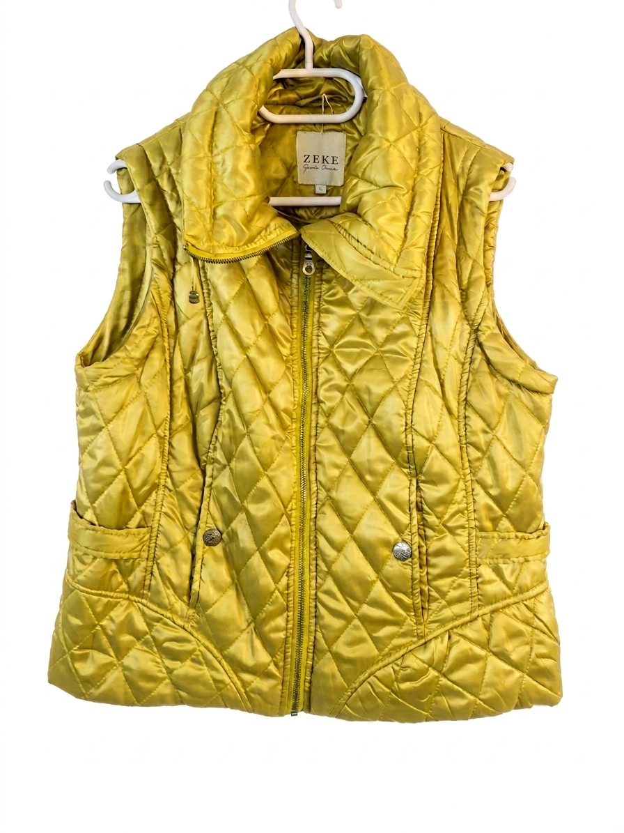 Vintage Ze-Ze Quilted Vest Large